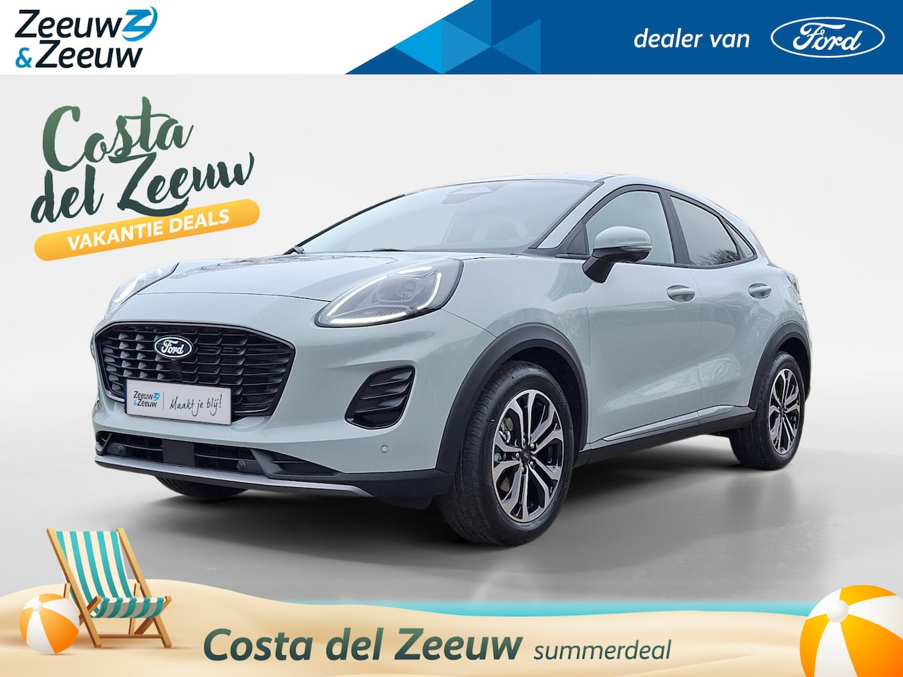 Ford Puma - 1.0 EcoBoost Hybrid Titanium | Nieuw te bestellen | Prijs inclusief 4000 euro Ford Voordee - AutoWereld.nl