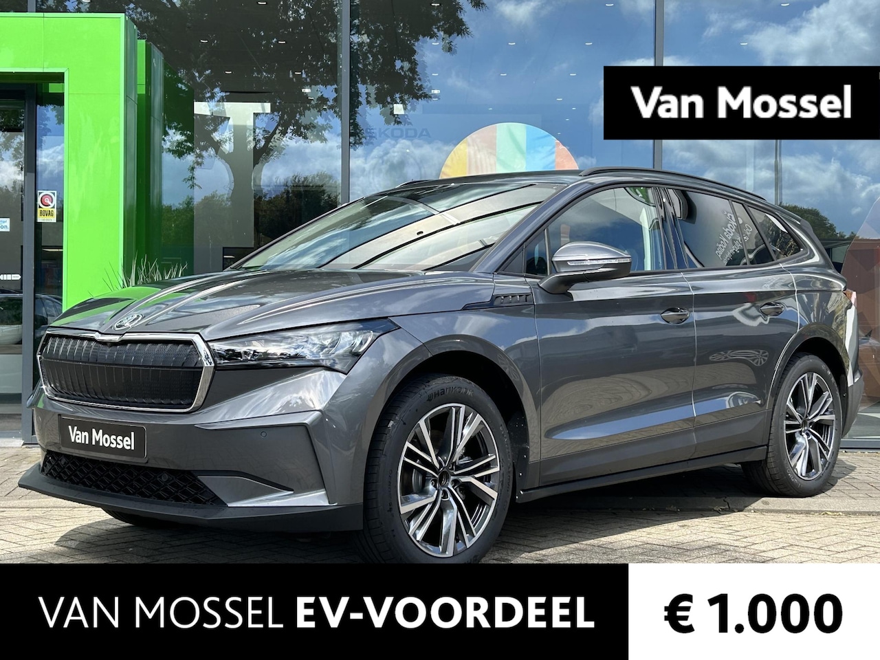 Skoda Enyaq iV - 60 Business Edition 58 kWh 180 PK | Automaat | Matrix LED Koplampen | Navigatie | Verwarmb - AutoWereld.nl
