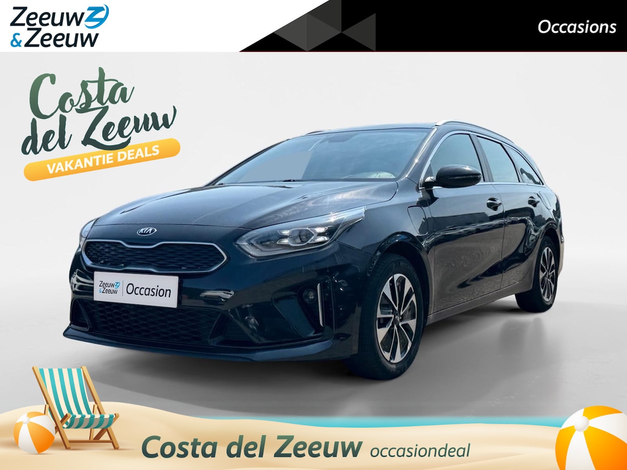Kia Cee'd Sportswagon - Ceed 1.6 GDI PHEV DynamicLine Stoel + stuur verwarming | Draadlozen Apple Carplay/Android - AutoWereld.nl