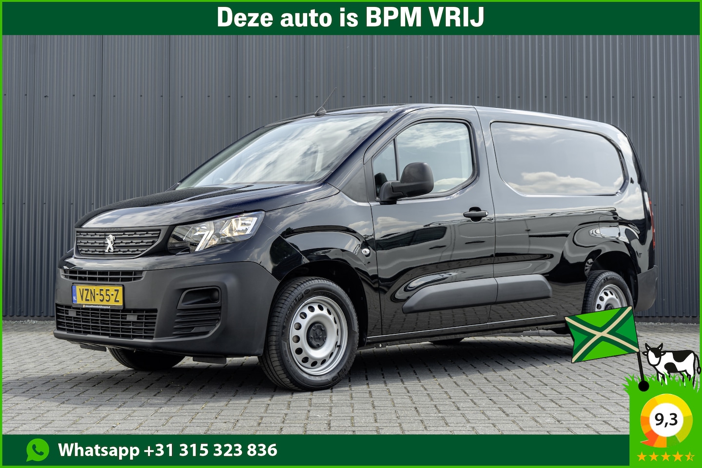 Peugeot Partner - 1.5 BlueHDi L2H1 | Navigatie | Cruise | 3-Zits | Airco | PDC | Euro 6 - AutoWereld.nl