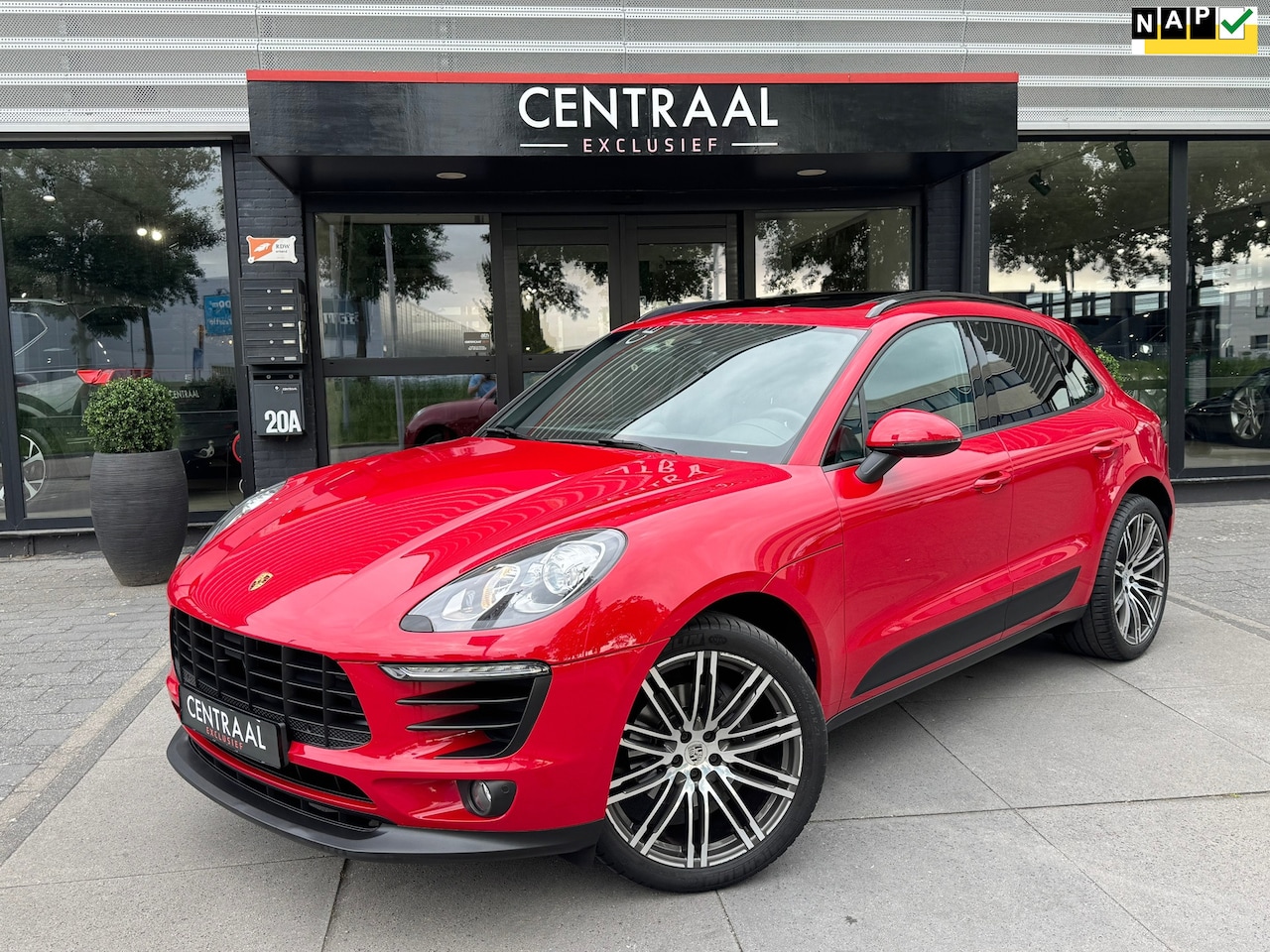Porsche Macan - 2.0 252PK|Pano|Sportchrono|Memory|Luchtvering|Camera|Leder|ACC|NL-Auto - AutoWereld.nl