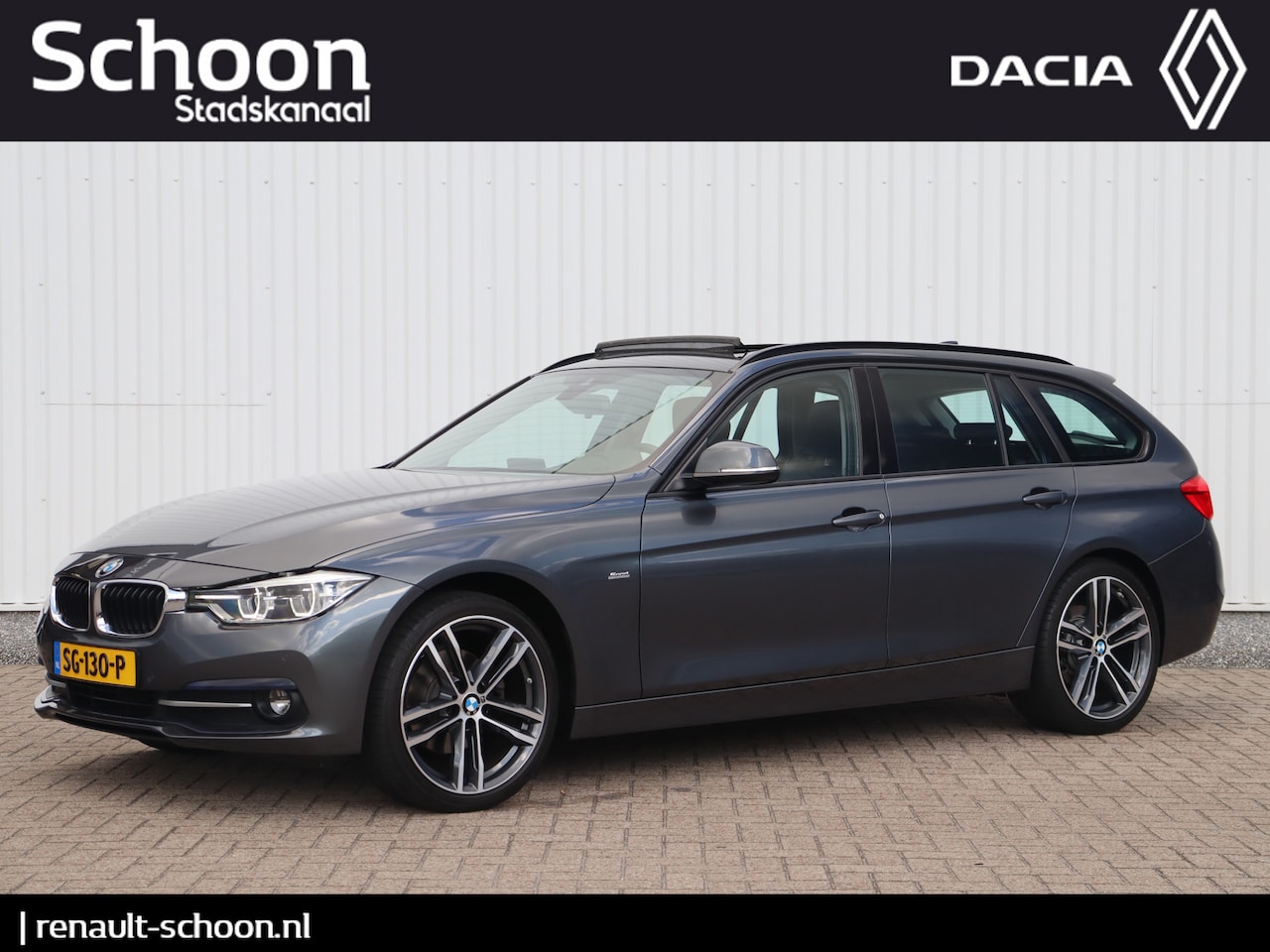 BMW 3-serie Touring - 320d xDrive High Executive | Leder | Navigatie | Elek. Trekhaak | Climate Control | Cruise - AutoWereld.nl