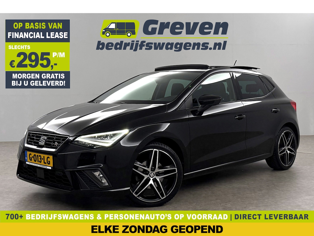 Seat Ibiza - 1.0 TSI FR 116PK Pano Virtual LED Sfeer Beats Audio Camera Carplay Clima Cruise Navi 18"LM - AutoWereld.nl