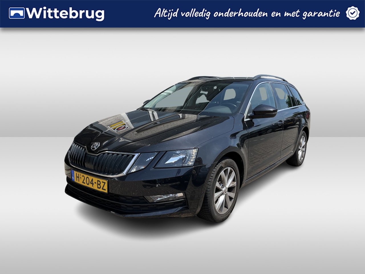 Skoda Octavia Combi - 1.5 TSI Greentech Sport Business / AUTOMAAT/ TREKHAAK/ SMARTLINK/ SPRAAKBEDIENING/ CLIMA/ - AutoWereld.nl