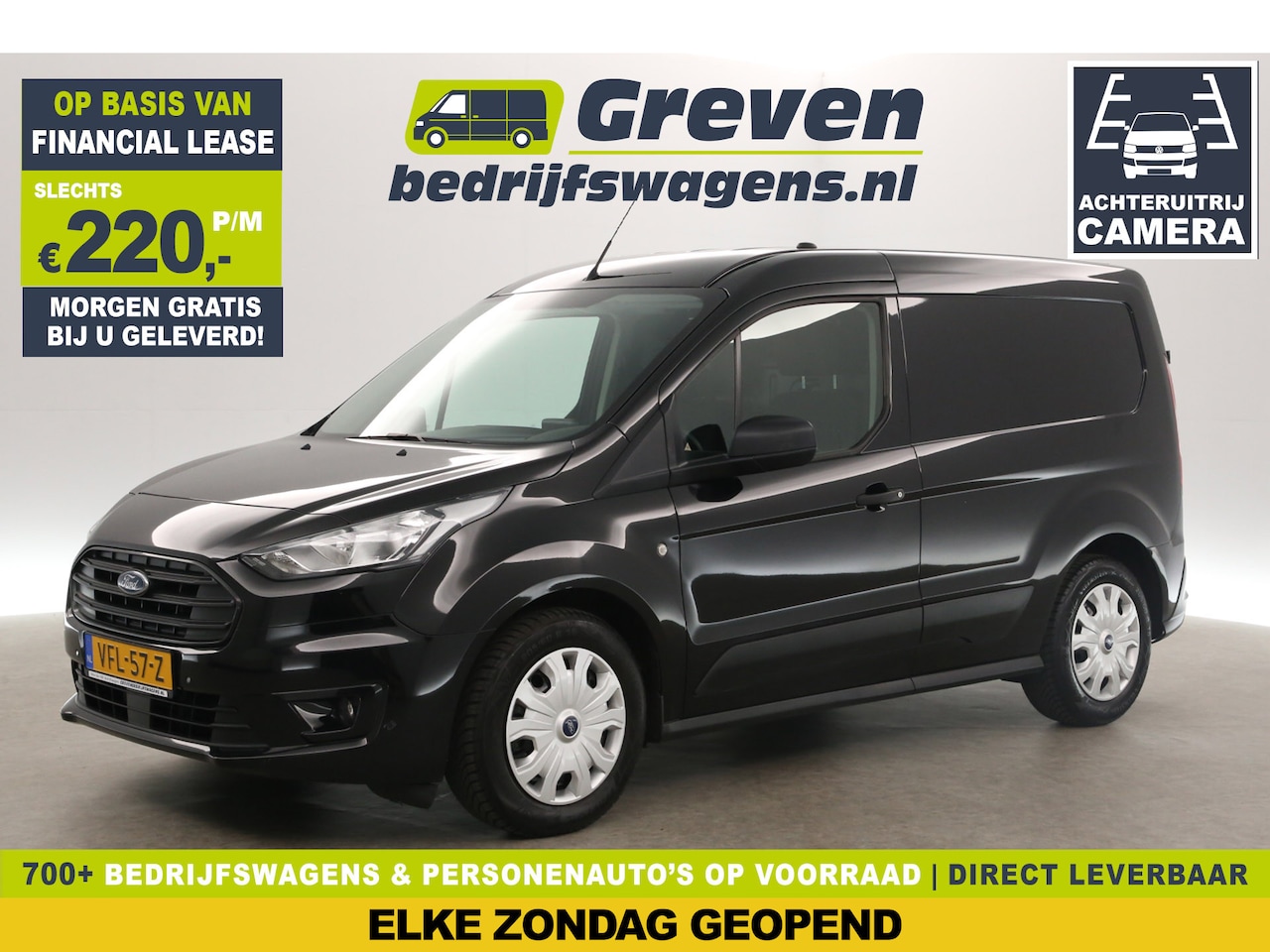 Ford Transit Connect - 1.5 EcoBlue L1H1 Airco Camera Cruise Carplay PDC Navigatie Elektrpakket - AutoWereld.nl