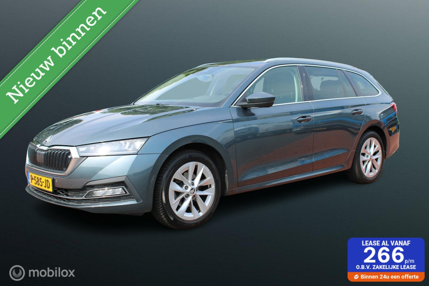 Skoda Octavia Combi - 1.0 TSI Business Edition Plus 1.0 TSI Business Edition Plus, Stuur + stoel verwarming, Memory seats, Digitaal dashboard, - AutoWereld.nl