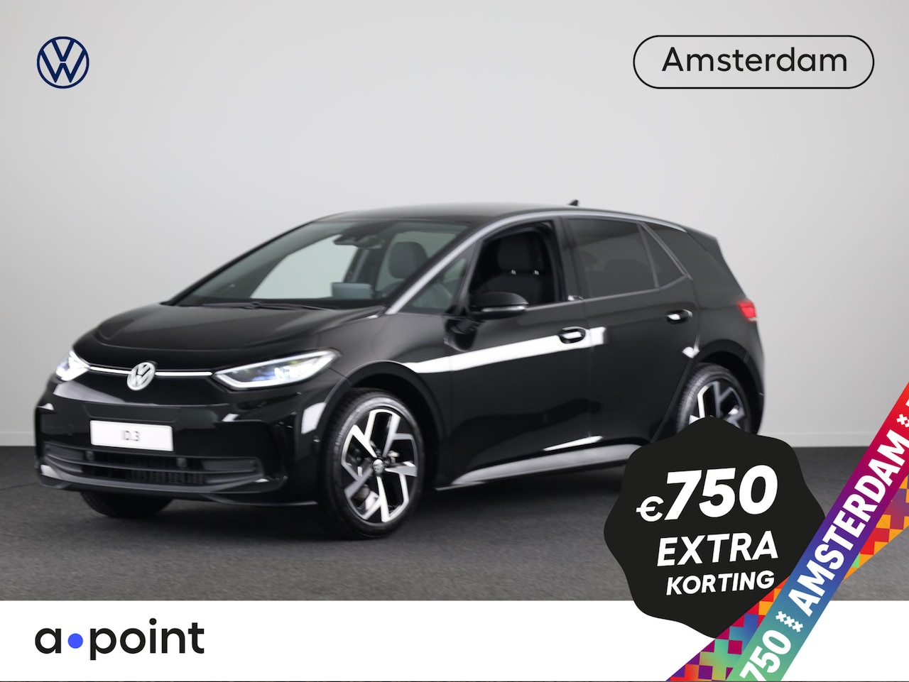 Volkswagen ID.3 - Pro Business 58 kWh accu, 150 kW / 204 pk Hatchbac k Elektrische aandrijving - AutoWereld.nl