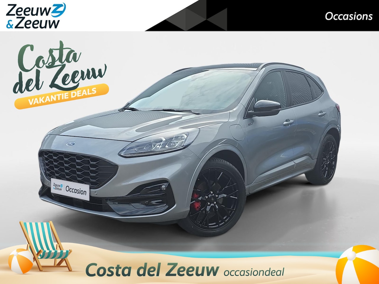 Ford Kuga - 2.5 PHEV ST-Line X | Black Pack | B&O | Camera | Elektr. Achterklep | 20" Lichtmetalen vel - AutoWereld.nl