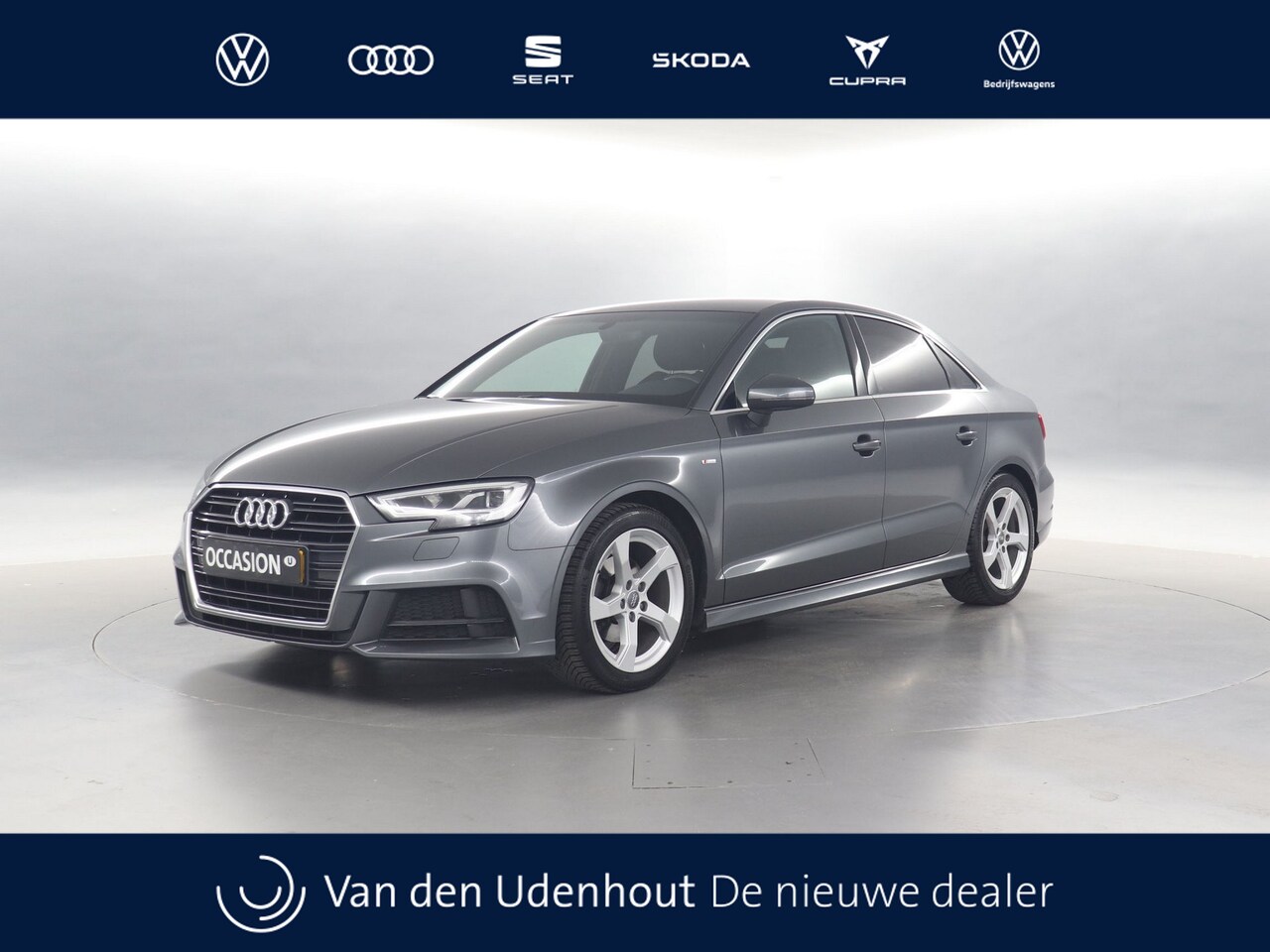 Audi A3 Limousine - 35 TFSI 150pk CoD Sport S Line Edition S-Tronic / Navigatie / Cruise Control / Xenon - AutoWereld.nl