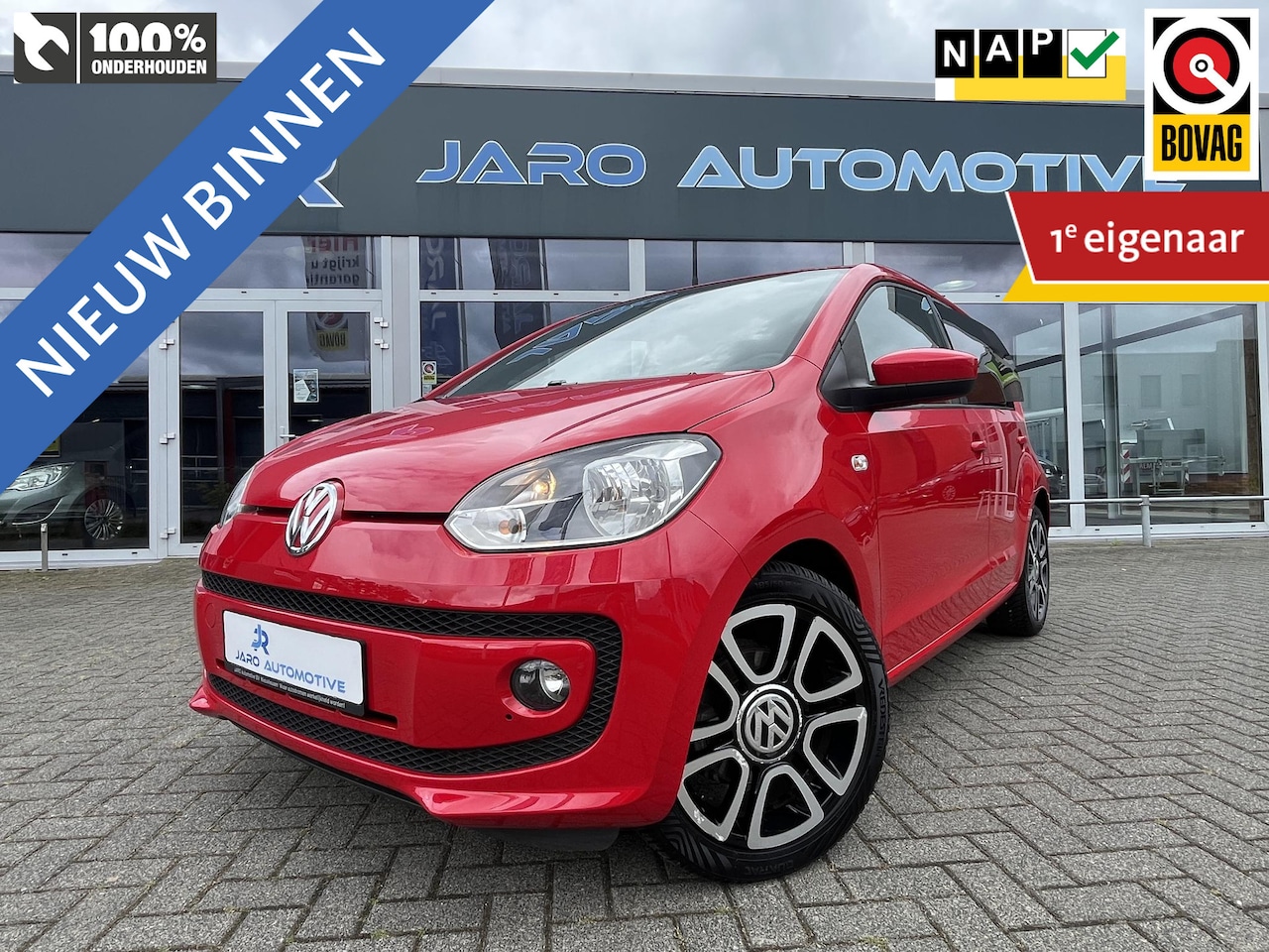 Volkswagen Up! - 1.0 high up! BlueMotion | PDC achter | Cruise control | Navigatie | Extra getint glas acht - AutoWereld.nl