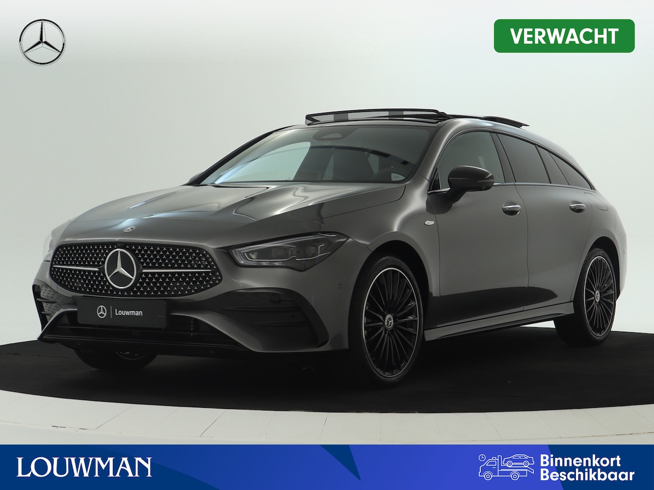 Mercedes-Benz CLA-klasse Shooting Brake - 250 e Business Solution AMG | Trekhaak | AMG Line Plus pakket | Nightpakket | Parkeerpakke - AutoWereld.nl