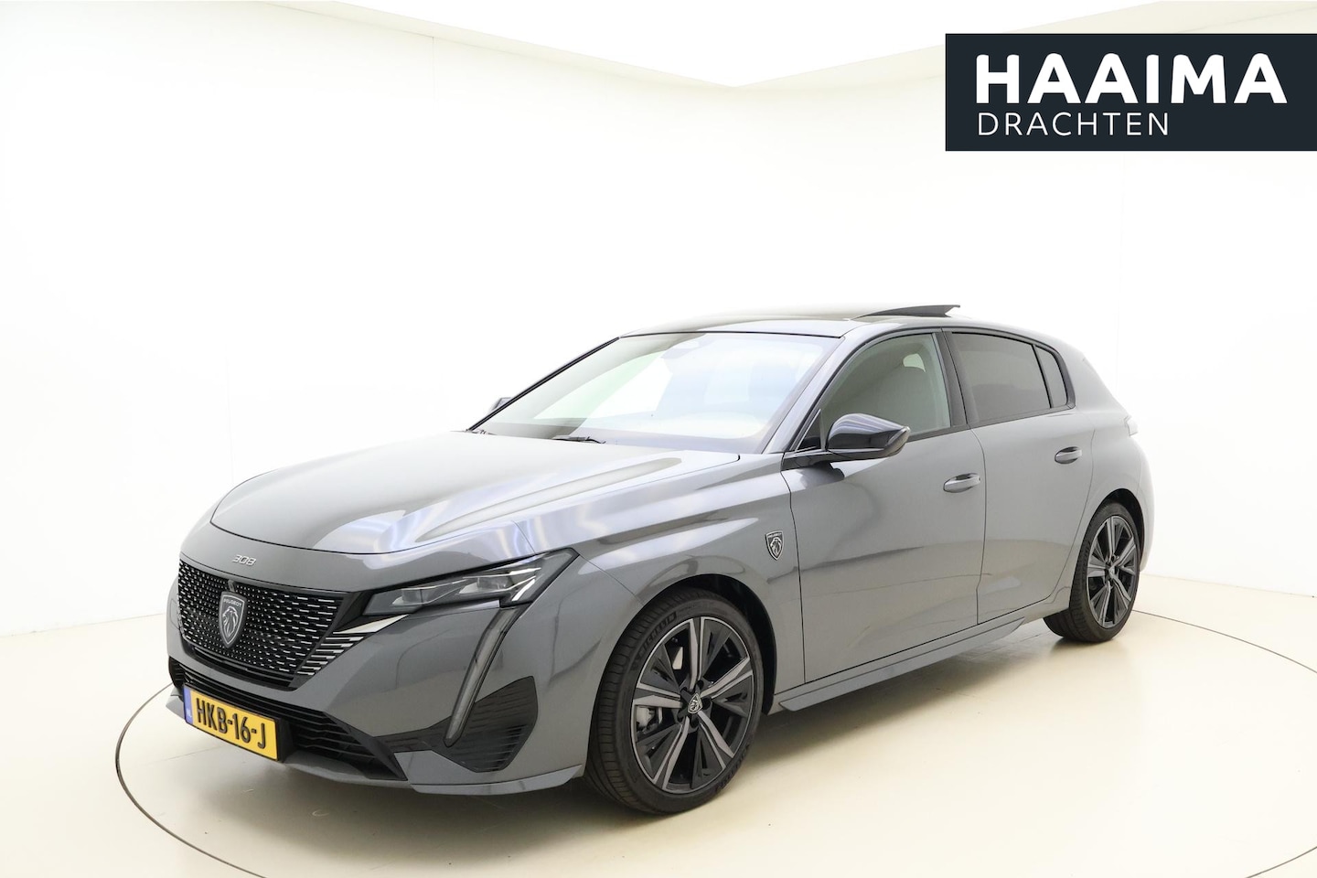Peugeot 308 - 1.2 Hybrid 136 e-DCS6 GT | Panorama dak | FOCAL Hi-Fi | 360 Camera | Afneembare trekhaak | - AutoWereld.nl
