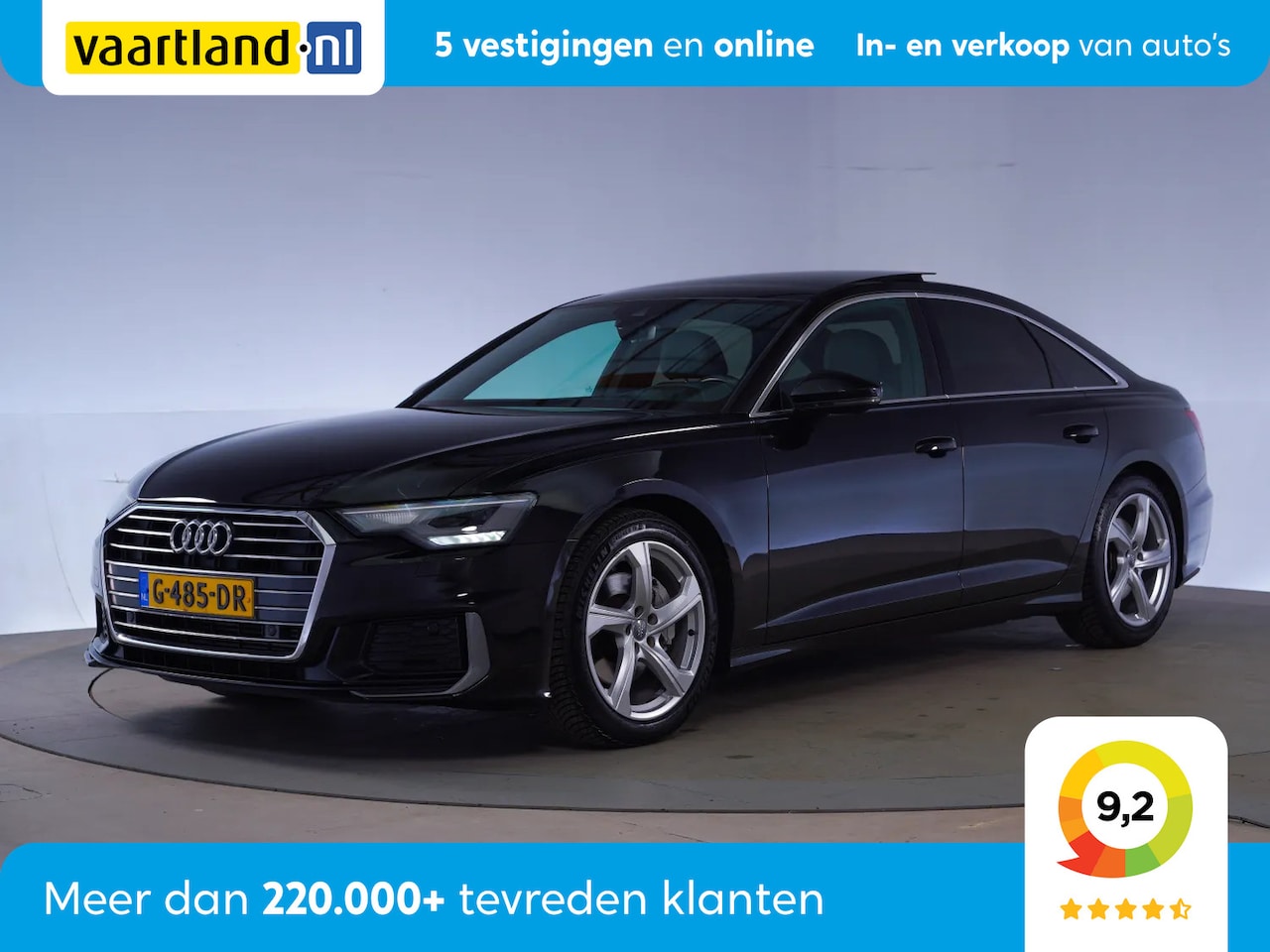 Audi A6 Limousine - 45 TFSI Sport S Line Edition Aut. [ Panorama Virtual Stoelverwarming Camera Navi ] - AutoWereld.nl