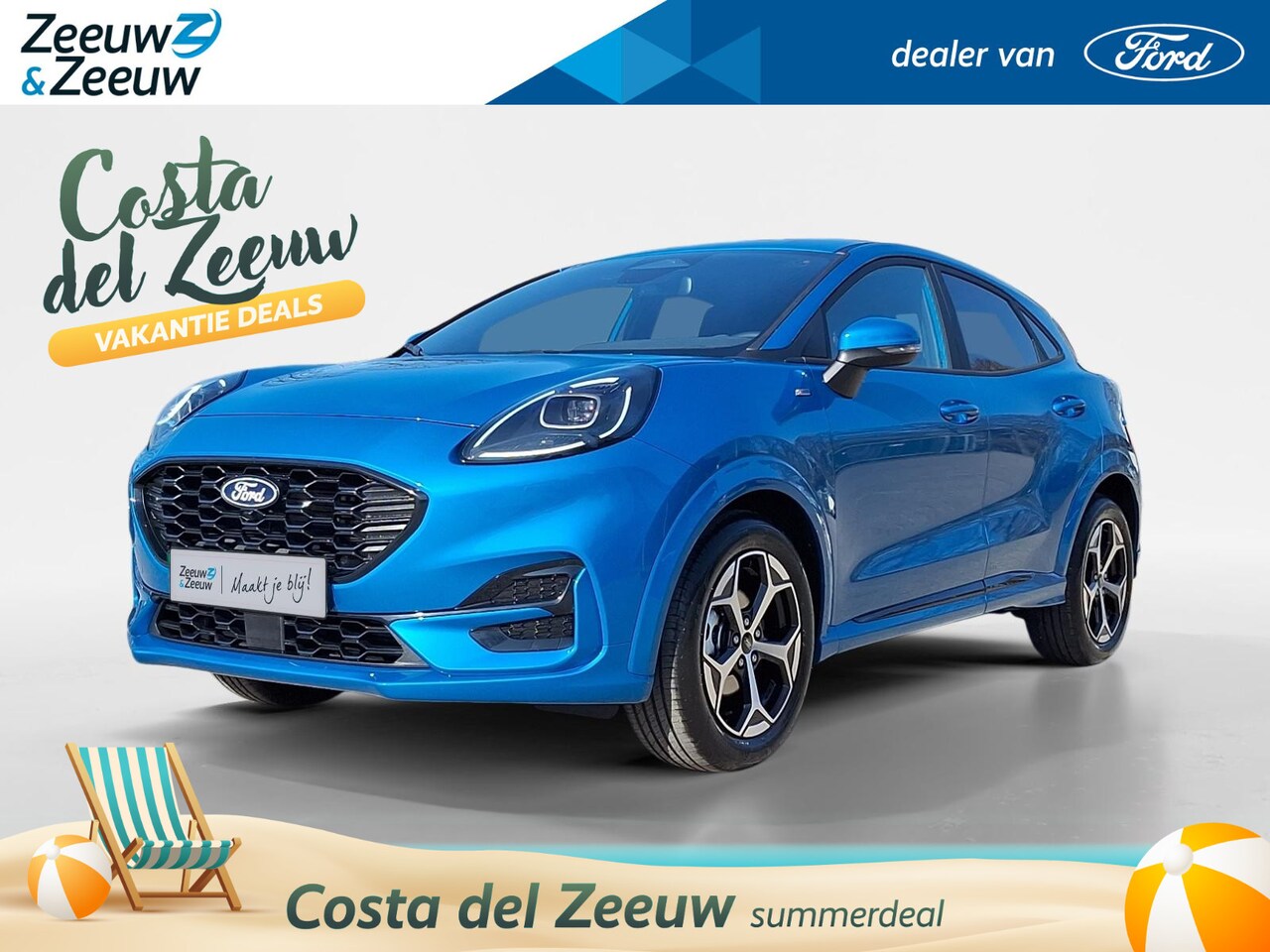 Ford Puma - 1.0 EcoBoost Hybrid ST-Line | Nieuw te bestellen | Prijs inclusief 4000 euro Ford Voordeel - AutoWereld.nl