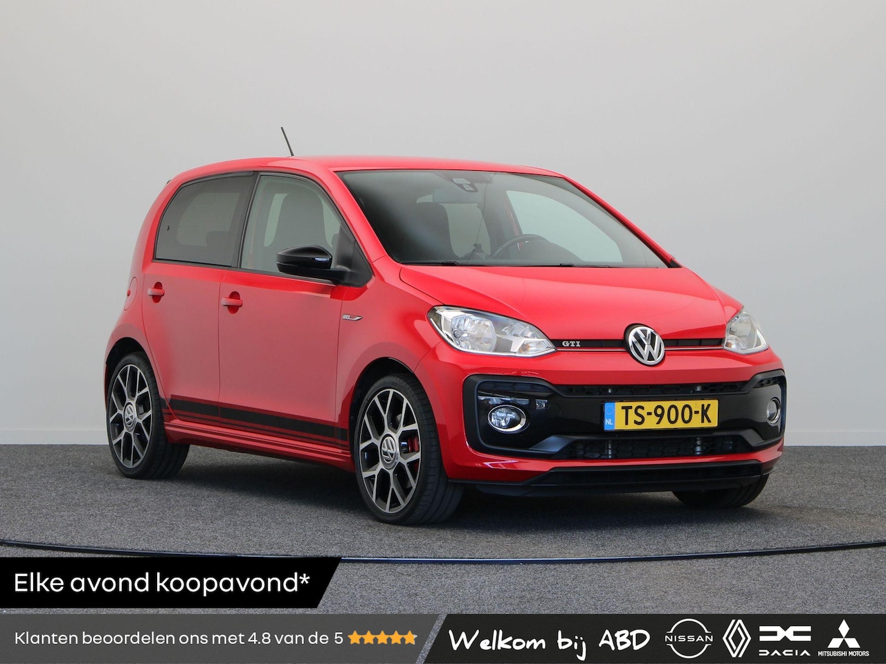 Volkswagen Up! - 1.0 TSI 116pk GTI | Stoelverwarming | Cruise control | Airco | Parkeersensoren | - AutoWereld.nl