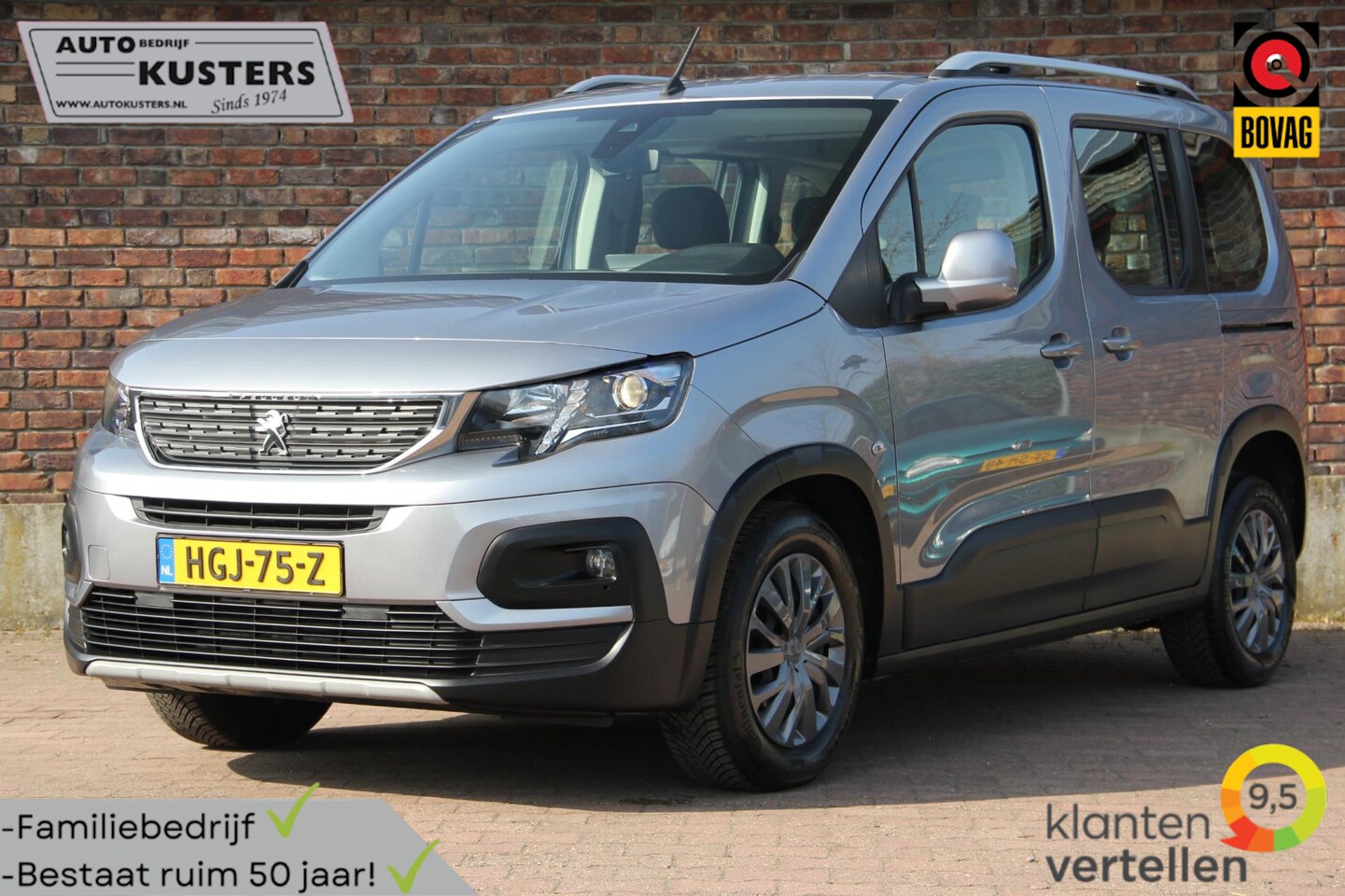 Peugeot Rifter - 1.2 Puretech Allure | Stoelverwarming | Cruise control | - AutoWereld.nl