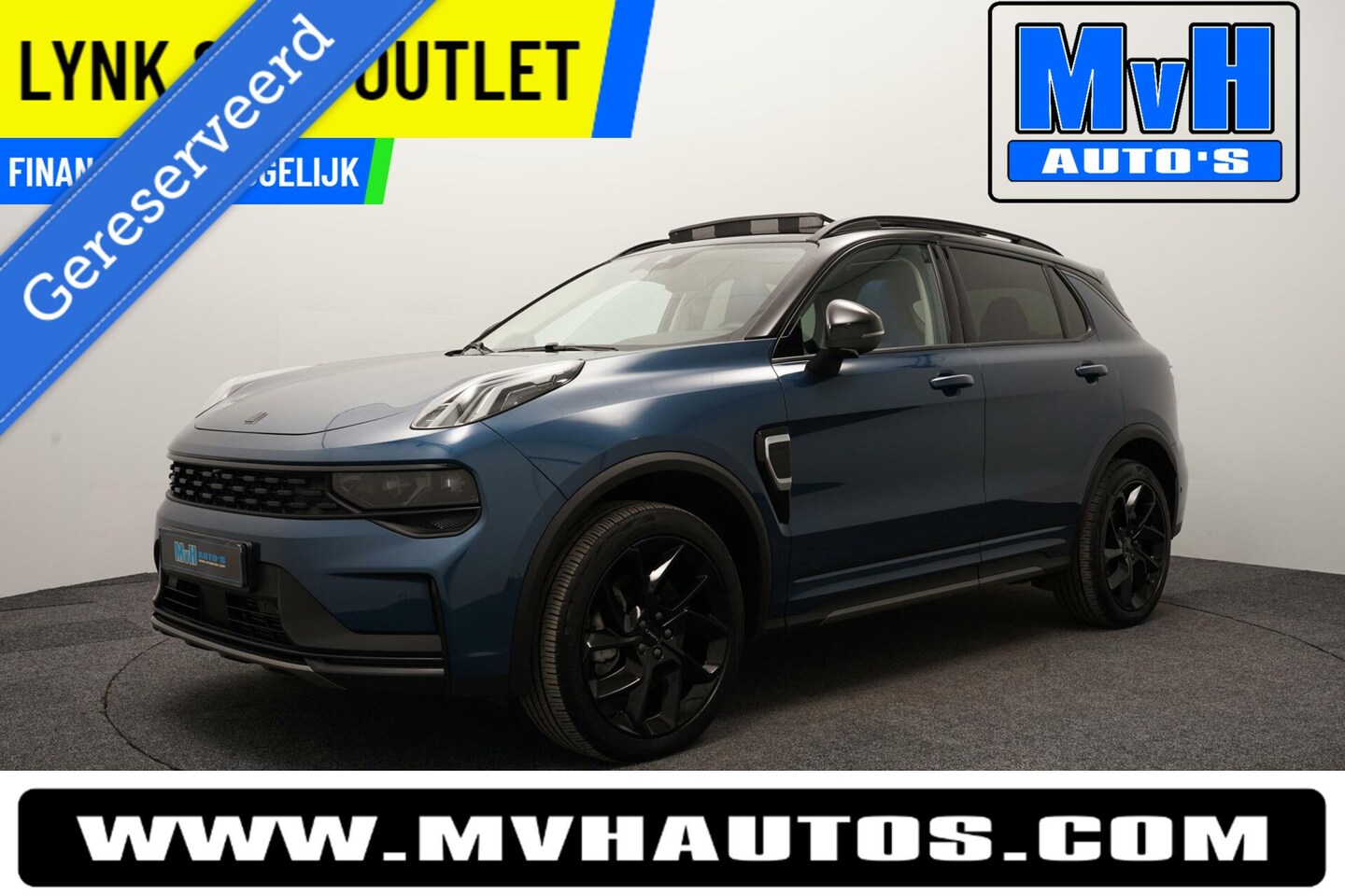 Lynk & Co 01 - 1.5 Plug-in Hybride|FULL BLACK XXL|360°CAM|PANO|NAP - AutoWereld.nl