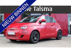 Fiat 500e - RED 42 kWh Cabrio | Apple Carplay | Camera | Rijstrooksensor | Stoelverwarming voor