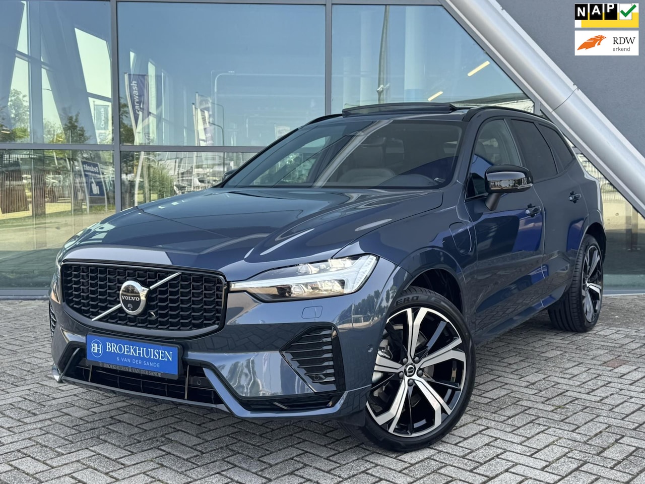 Volvo XC60 - 2.0 T6 Plug-in hybrid AWD Plus Dark LONGE RANGE 398pk Panoramadak / 360 Camera / Harmon Ka - AutoWereld.nl