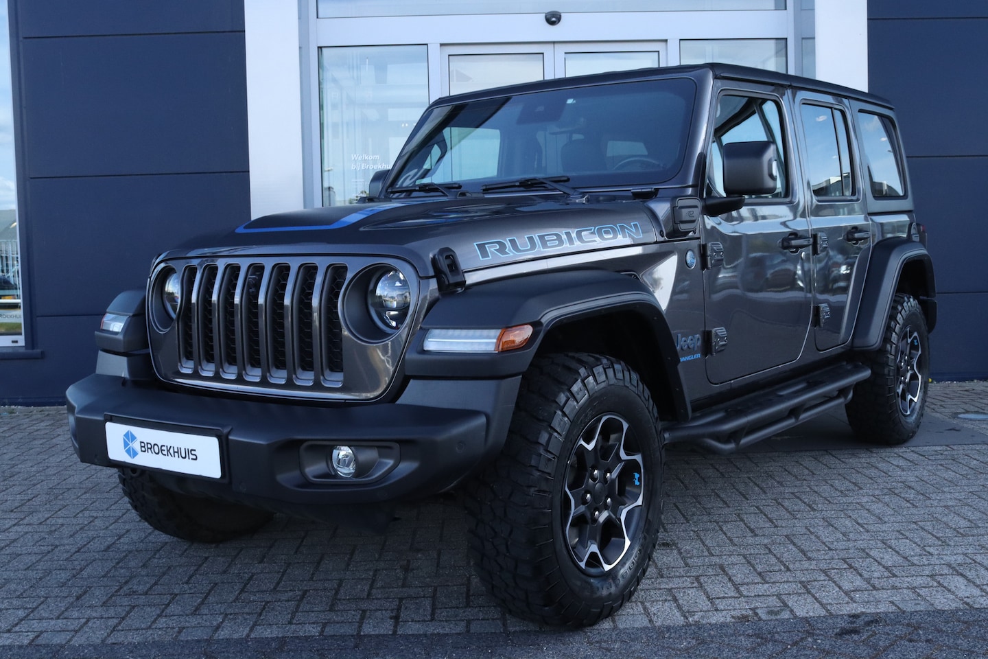 Jeep Wrangler Unlimited - 4xe 380 Rubicon | BTW Auto | Adaptive Cruise | Trekhaak | Stoel+Stuur verwarming | Camera - AutoWereld.nl