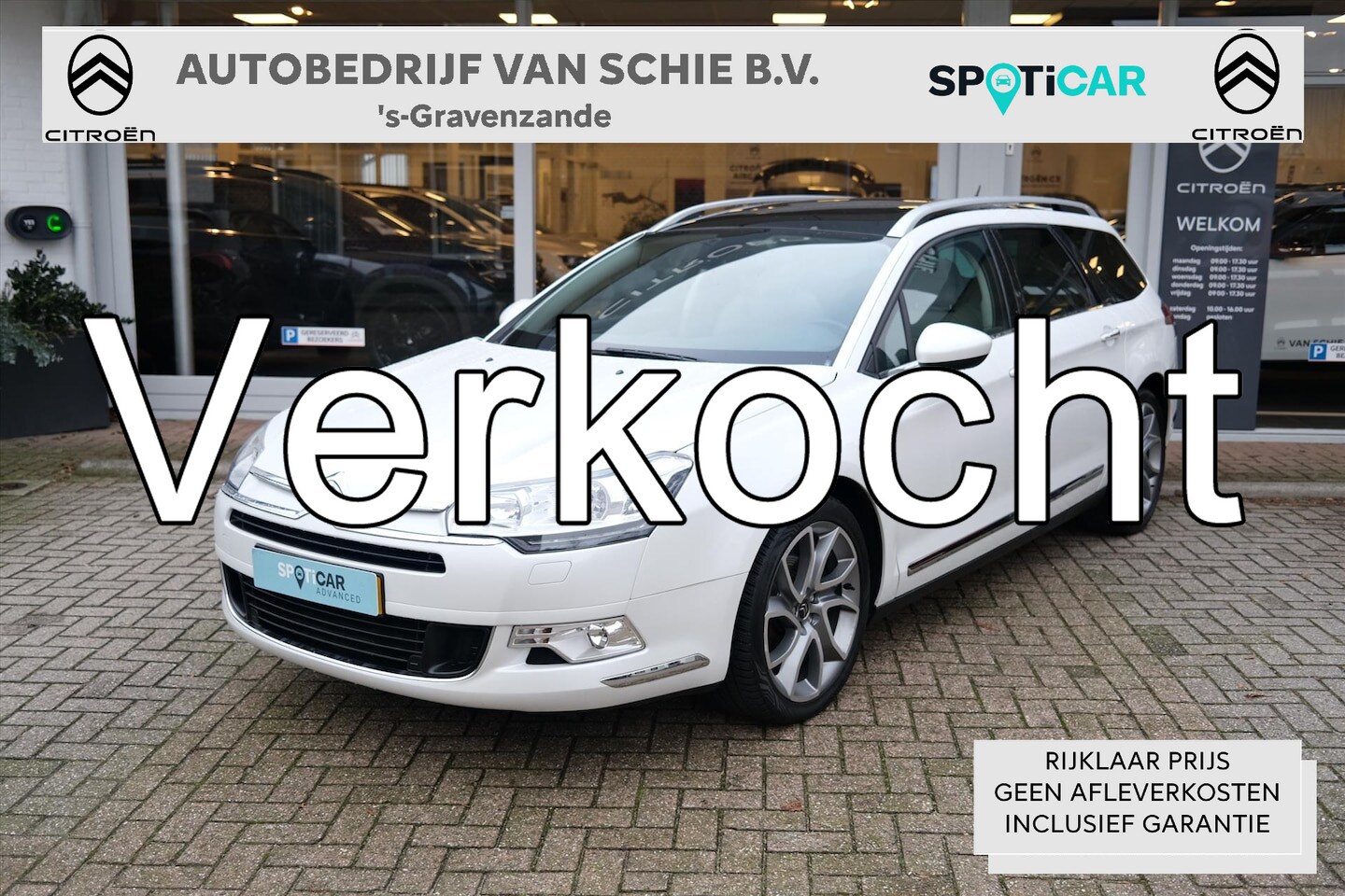 Citroën C5 - THP 155 Exclusive 19" | Panoramadak | HiFi | Leer | Hydraulique - AutoWereld.nl
