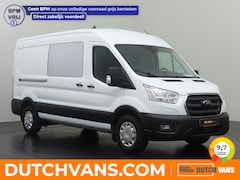 Ford Transit - 2.0TDCi 185PK L3H2 | Kastinrichting | Trekhaak | Airco | Cruise | 3-Persoons