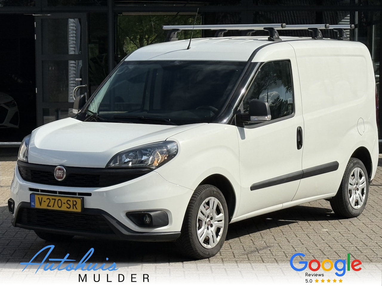 Fiat Doblò Cargo - 1.3 MJ L1H1 SX /Trekhaak/Airco/Navigatie/PDC/Weinig KM! - AutoWereld.nl