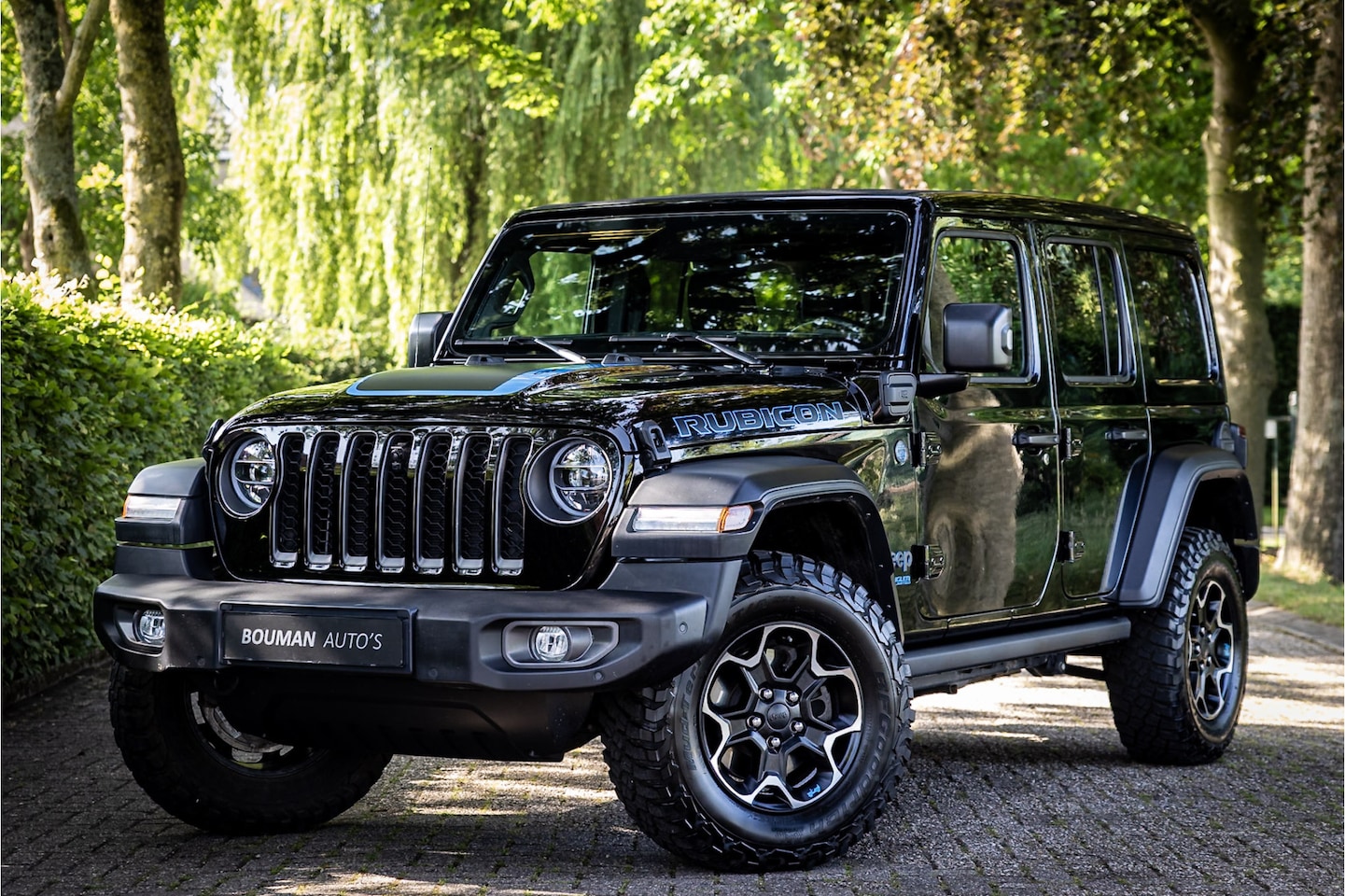 Jeep Wrangler Unlimited - 4xe 380 Rubicon Sky One Softtop Trekhaak - AutoWereld.nl