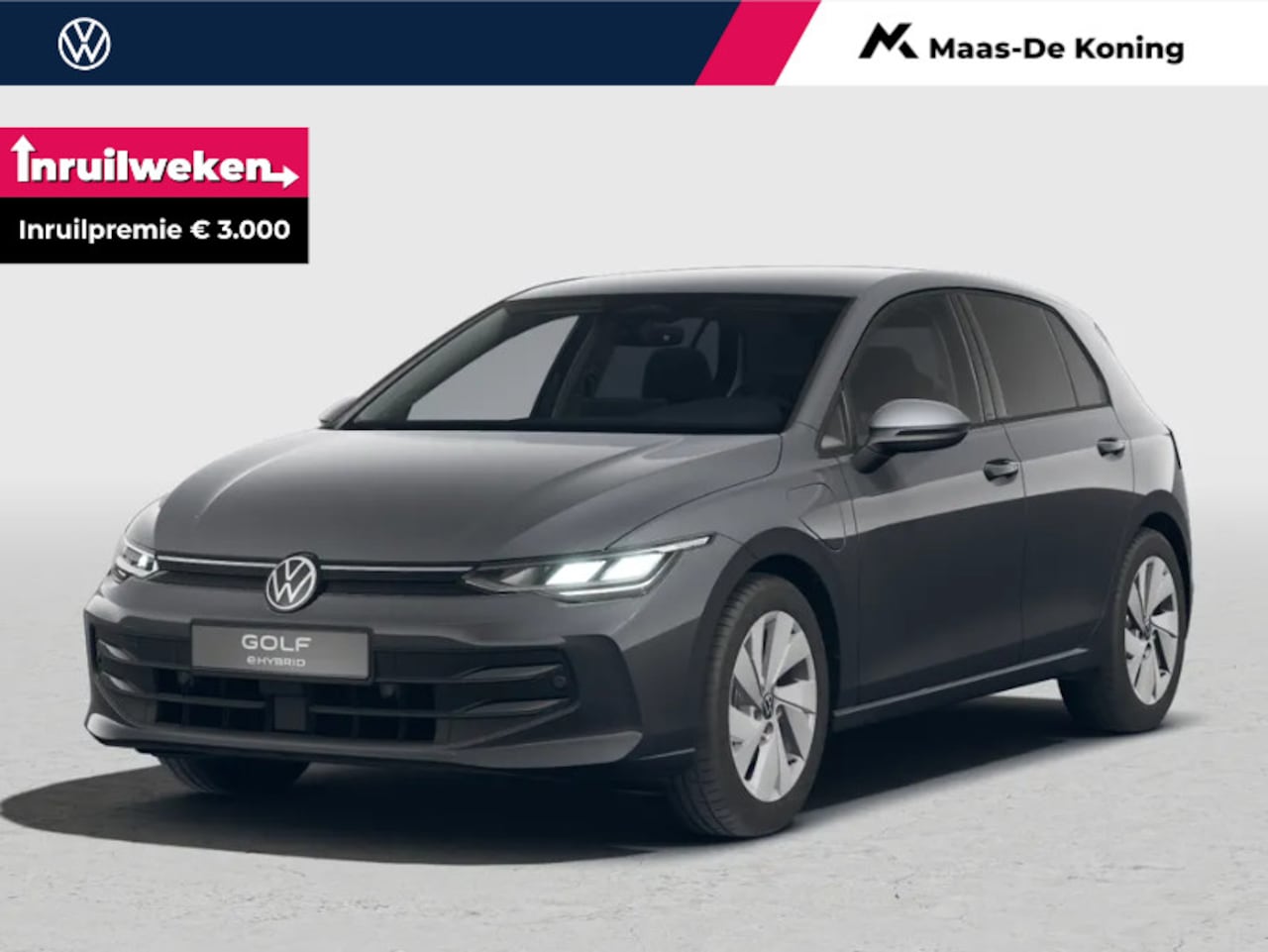 Volkswagen Golf - Life Edition 1.5 eHybrid 204 pk 6 versn. DSG · Trekhaak inklapbaar, met elektrische ontgre - AutoWereld.nl