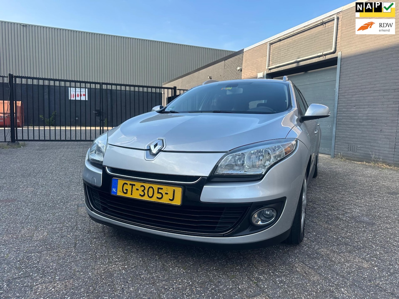 Renault Mégane Estate - 1.5 dCi Expression Clima Cruise Elek. Pakket Trekhaak APK NAP. - AutoWereld.nl