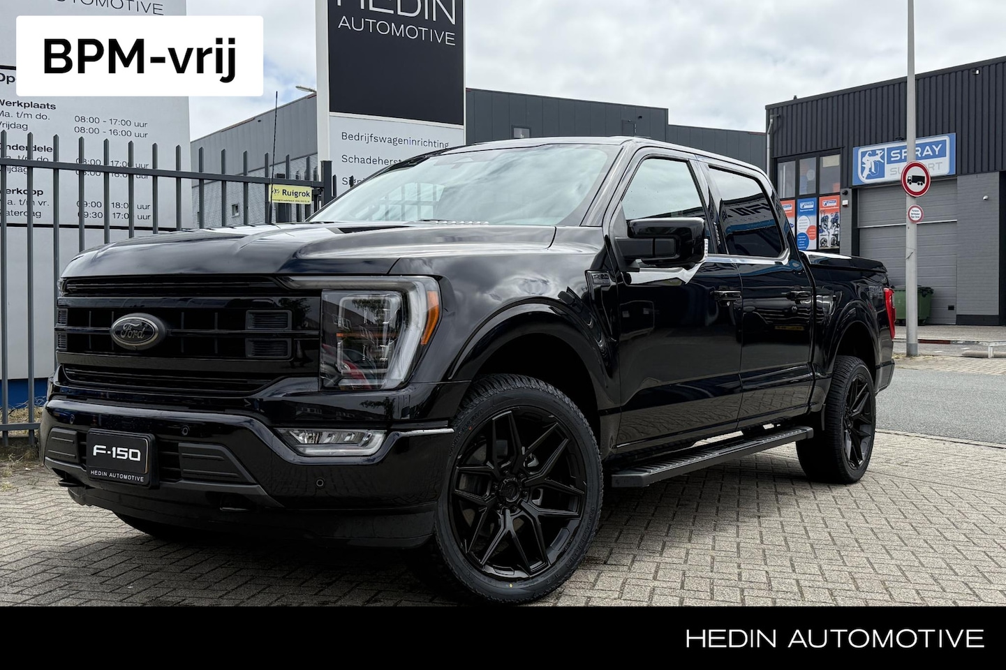 Ford F150 - F-150 LARIAT 5.0 V8 SuperCrew Black Edition | BPM Vrij LPG 22 Inch Velg en Hardtop - AutoWereld.nl