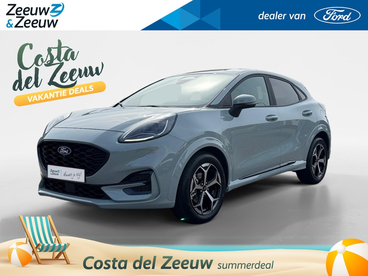 Ford Puma - 1.0 EcoBoost Hybrid ST-Line | Nieuw te bestellen | Prijs inclusief 4000 euro Ford Voordeel - AutoWereld.nl