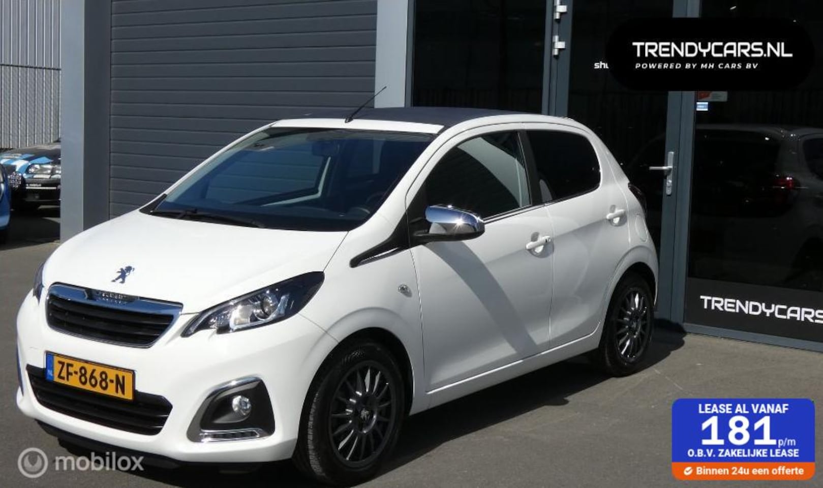 Peugeot 108 - 1.0 e-VTi Allure TOP! 1.0 e-VTi Allure TOP! / Cabrio - AutoWereld.nl