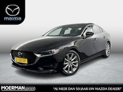 Mazda 3 - 3 2.0 e-SkyActiv-G M Hybrid Sedan Luxury / 1e eig / NL auto / Leder / Bose / Navigatie / S