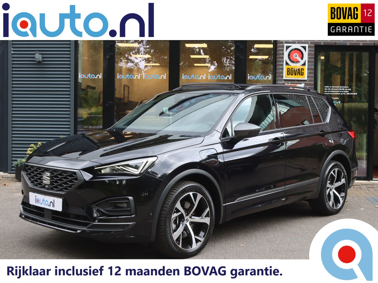 Seat Tarraco - 1.4 TSI e-Hybrid PHEV FR Pano/DCC/ACC/360Camera/Keyless/Elek. stoel/Elek. klep/Dode-hoek - AutoWereld.nl