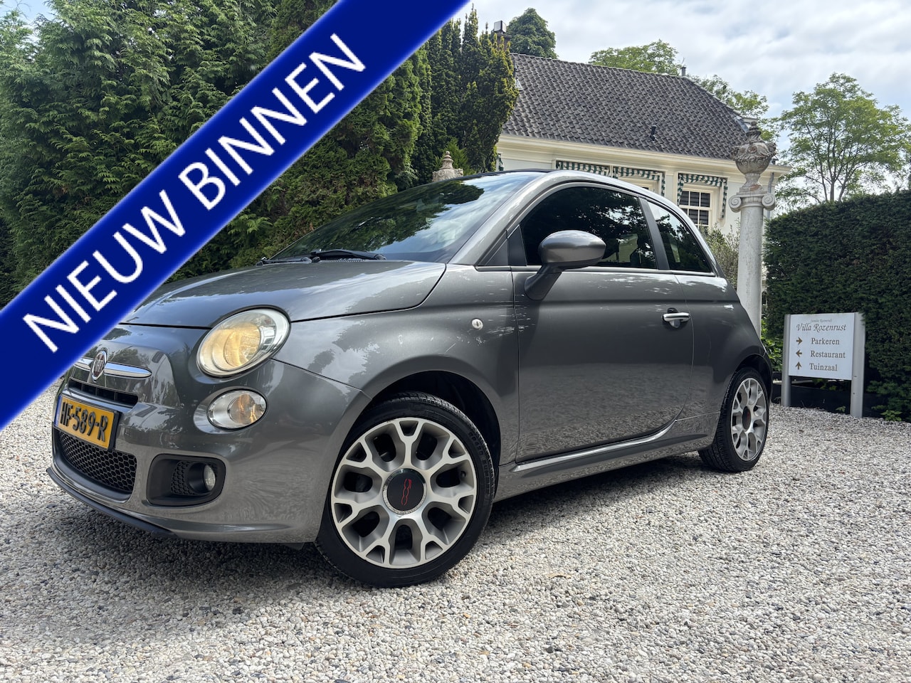 Fiat 500 C - 1.2 Lounge / Leder-Alcantara / Airco / Nieuwstaat - AutoWereld.nl