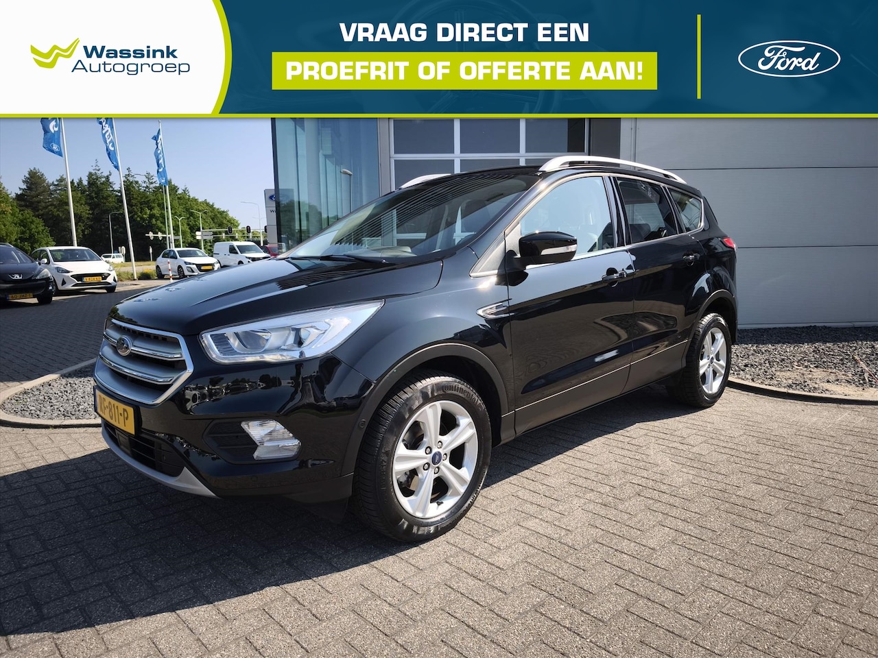 Ford Kuga - 1.5 EcoBoost 150pk 2WD Titanium | Trekhaak | Adaptive cruise control | Camera - AutoWereld.nl