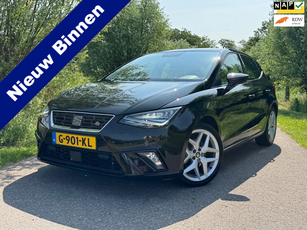 Seat Ibiza - 1.0 TSI FR Business Intense | Camera | Apple CarPlay/Android Auto | Navi | Stoelverwarming - AutoWereld.nl
