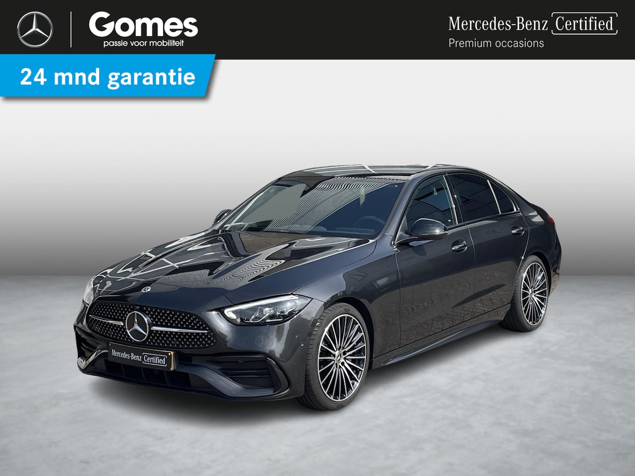 Mercedes-Benz C-klasse - 180 AMG Line | Night Pakket | 19 inch | - AutoWereld.nl