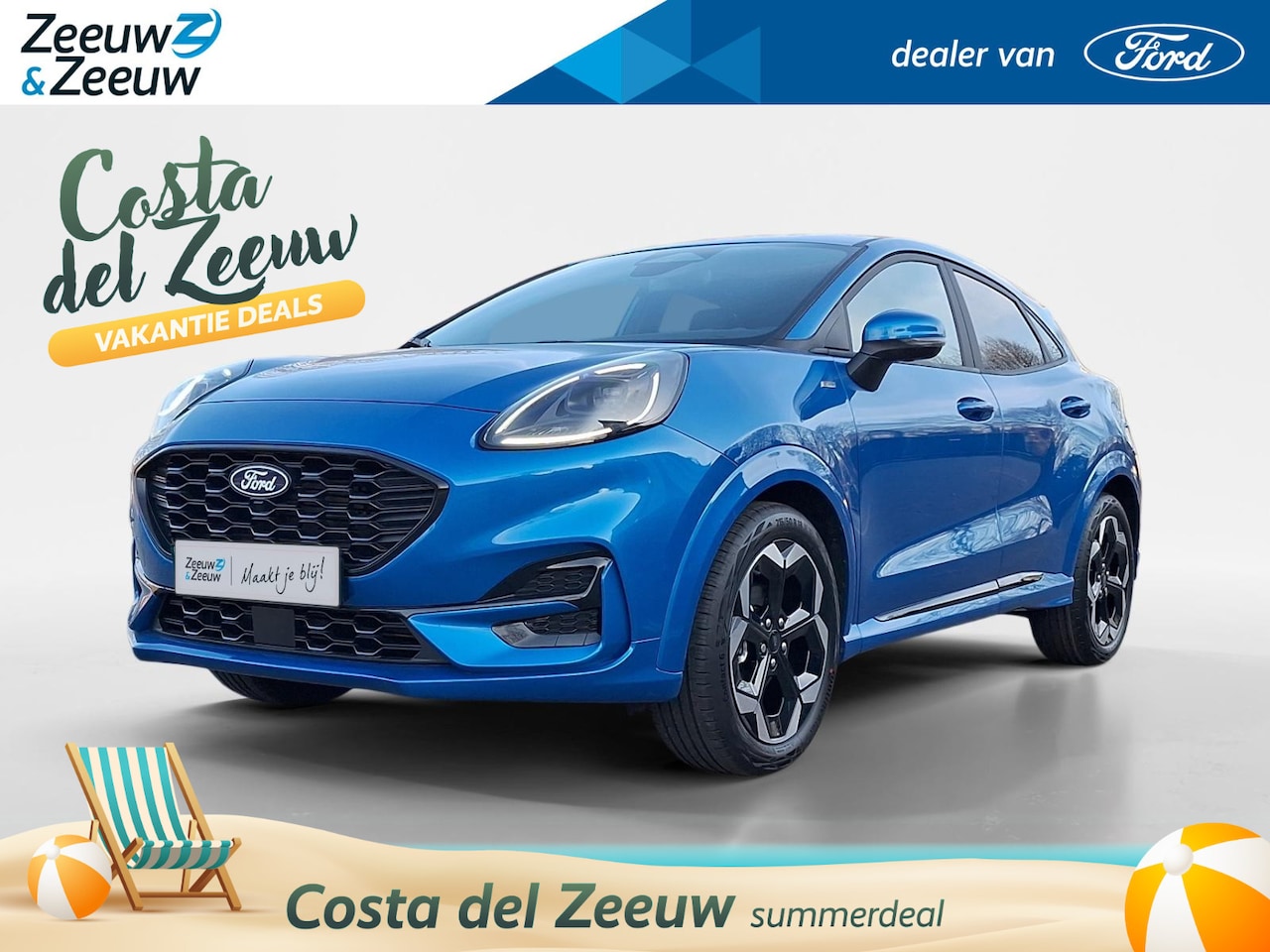 Ford Puma - 1.0 EcoBoost Hybrid ST-Line X | Nieuw te bestellen | Prijs inclusief 4000 euro Ford Voorde - AutoWereld.nl