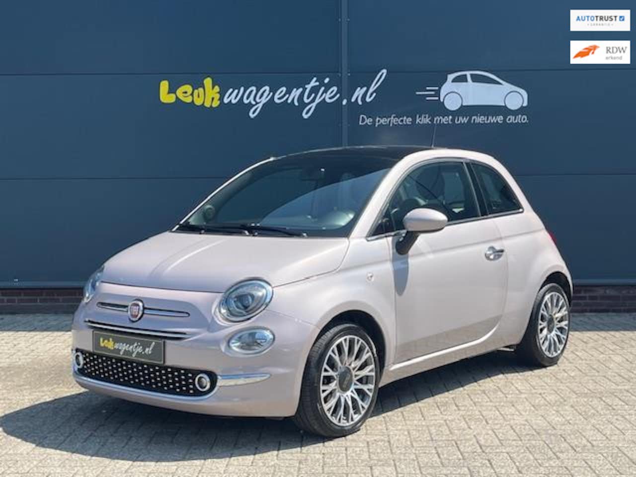 Fiat 500 - 1.2 Star *carplay *cruise *pano *airco *16 inch - AutoWereld.nl