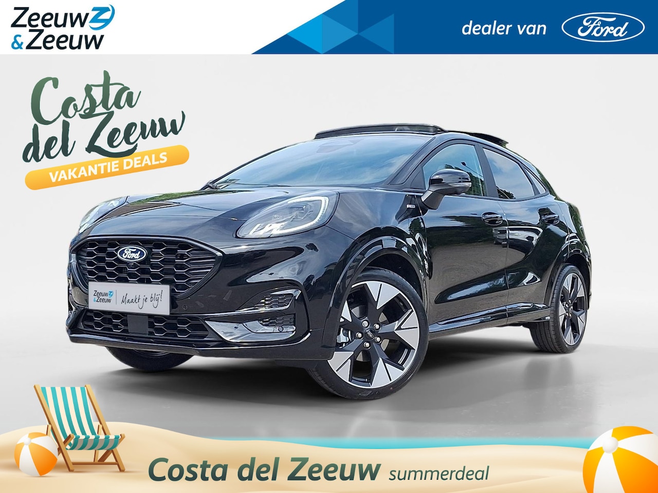 Ford Puma - 1.0 EcoBoost Hybrid ST-Line X | Nieuw te bestellen | Prijs inclusief 4000 euro Ford Voorde - AutoWereld.nl