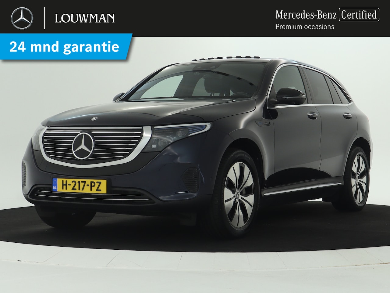 Mercedes-Benz EQC - 400 4-MATIC 80 kWh | Schuifdak | Rijassistentie Pack | Keyless Go | 360 gr Camera | Alarm - AutoWereld.nl