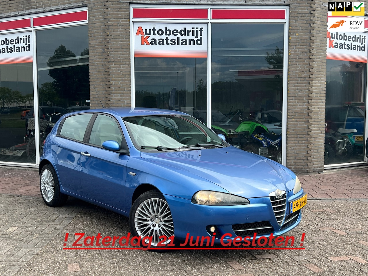 Alfa Romeo 147 - 1.6 T.Spark Collezione II - Zeer netjes - Goed onderhouden - APK: 5-2026! - AutoWereld.nl