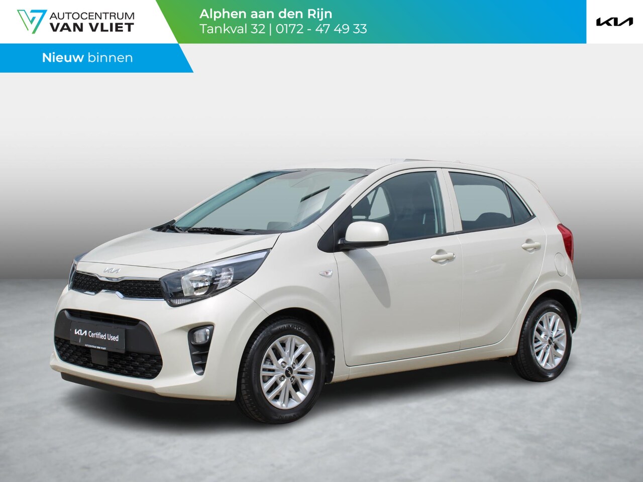 Kia Picanto - 1.0 DPi DynamicLine | Apple/android auto | Airco | Nederlandse dealer onderhouden auto | - AutoWereld.nl