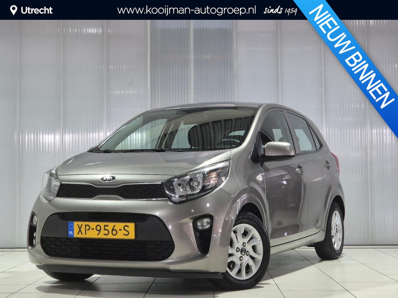 Kia Picanto - 1.0 CVVT ComfortPlusLine Navigator 1.0 CVVT ComfortPlusLine Navigator , Apple Carplay/Android Auto, Navigatie, camera. - AutoWereld.nl