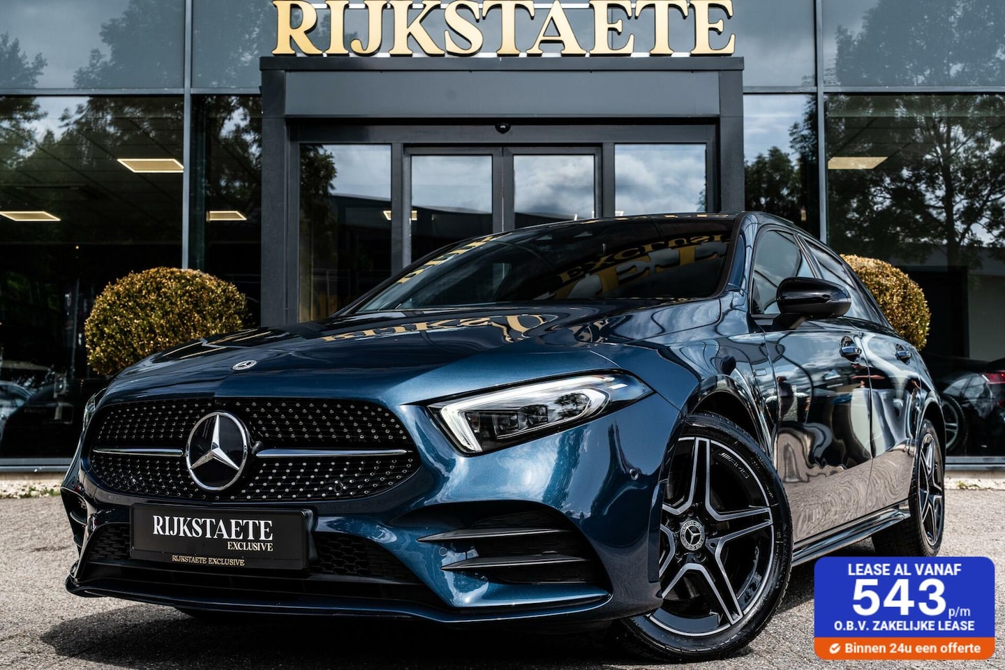 Mercedes-Benz A-klasse - A250e AMG|PANO|BURMESTER|360° CAMERA|LED - AutoWereld.nl