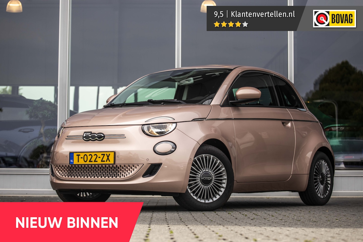 Fiat 500 - 3+1 42 kWh NIEUW! | Camera | Keyless | Stoelverw. - AutoWereld.nl