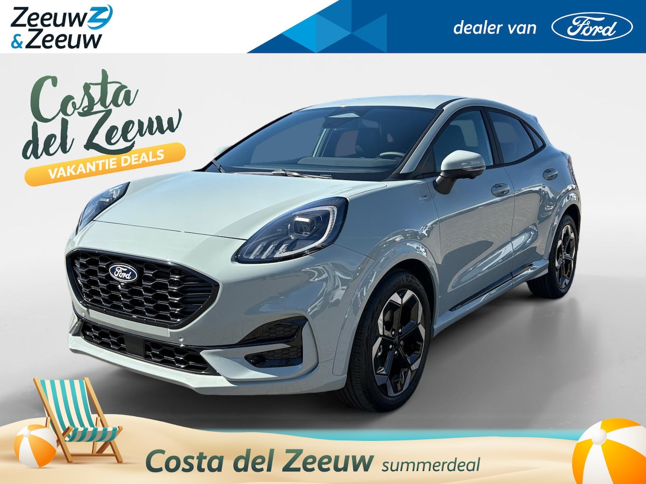 Ford Puma - 1.0 EcoBoost Hybrid ST-Line X | Nieuw te bestellen | Prijs inclusief €4000,- Ford Voordeel - AutoWereld.nl