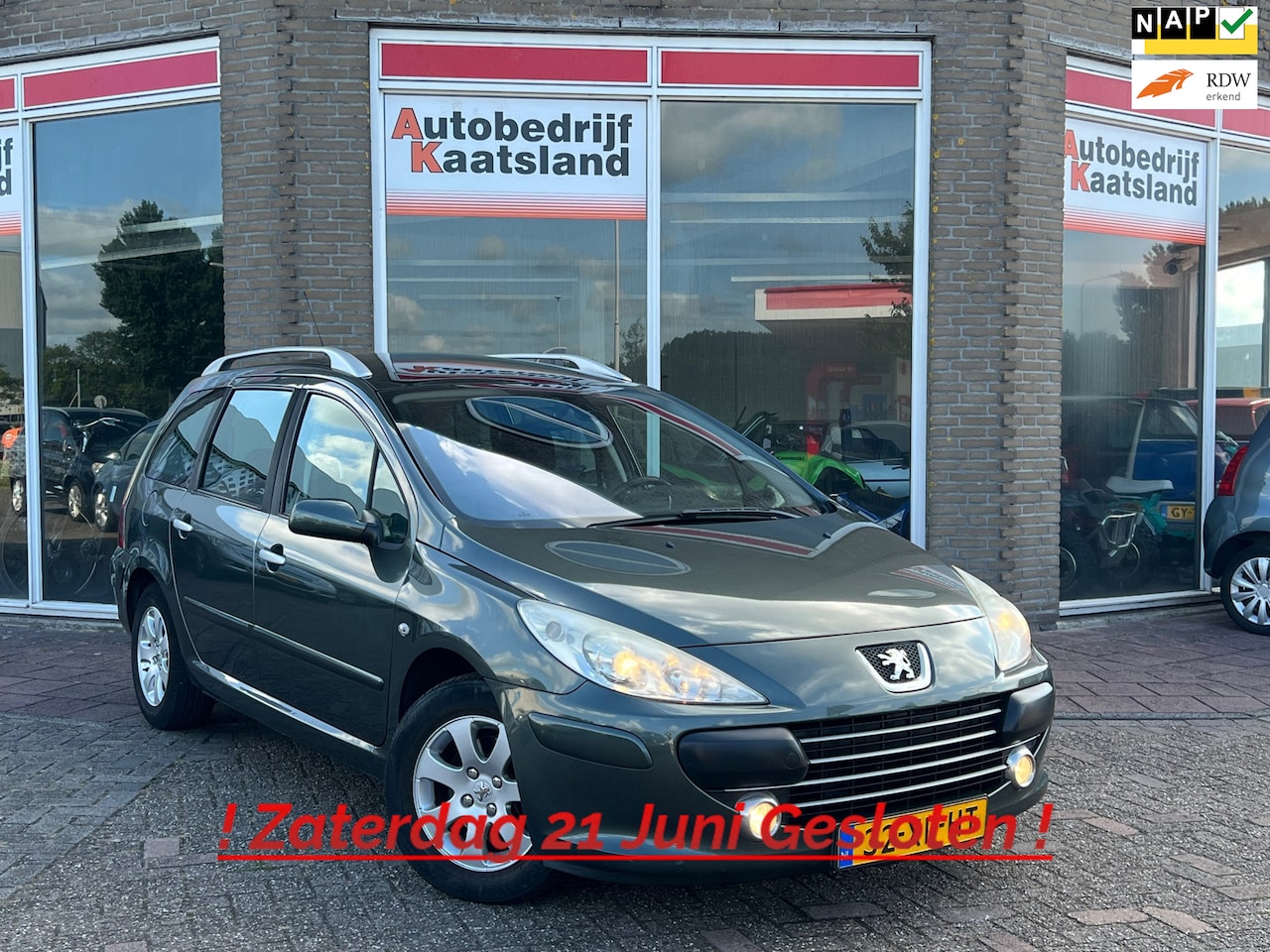 Peugeot 307 SW - 1.6-16V Premium - Pano - Cruise - Clima - Nieuwe APK - AutoWereld.nl